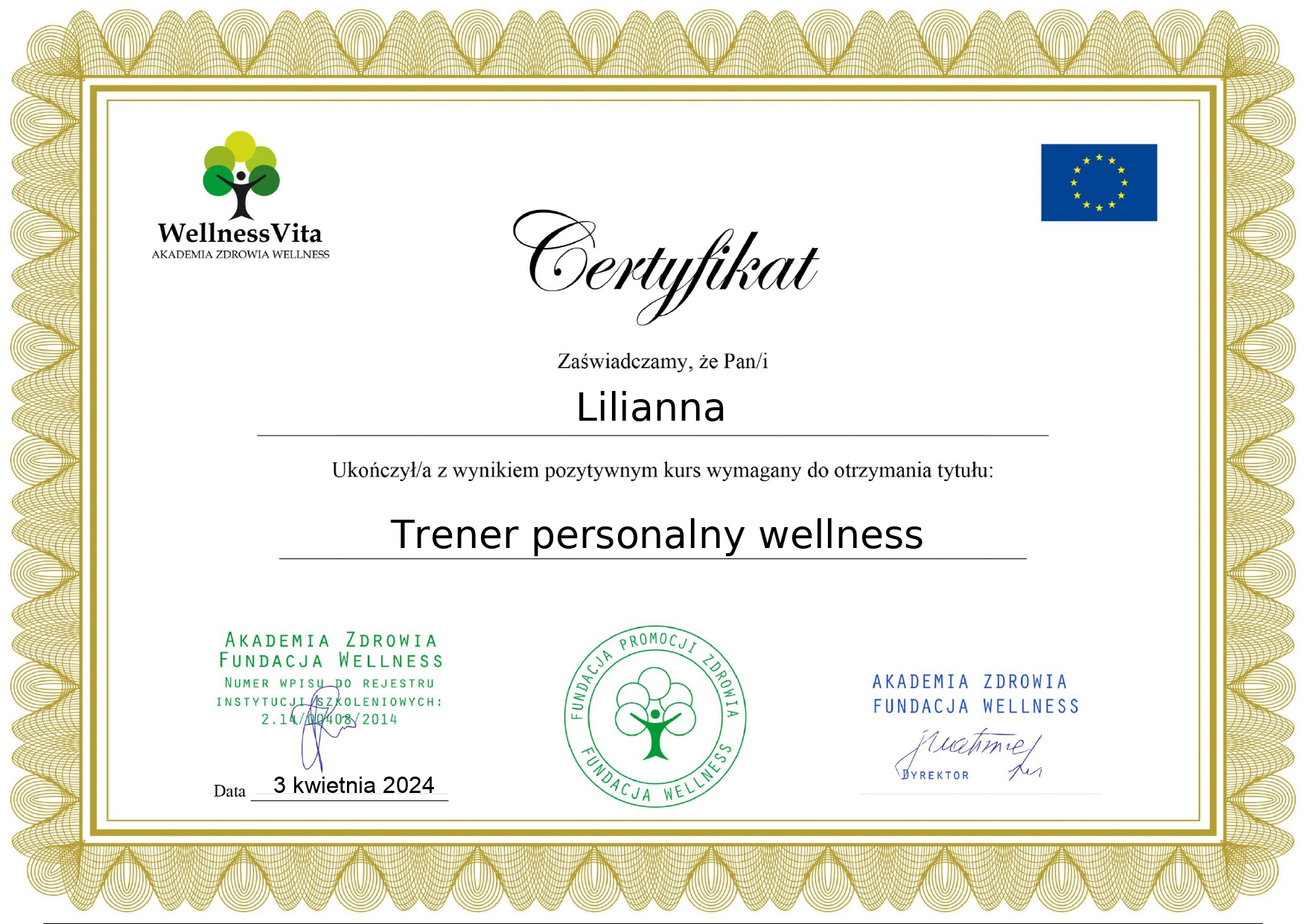 certificateTrener Wellness_page-0001
